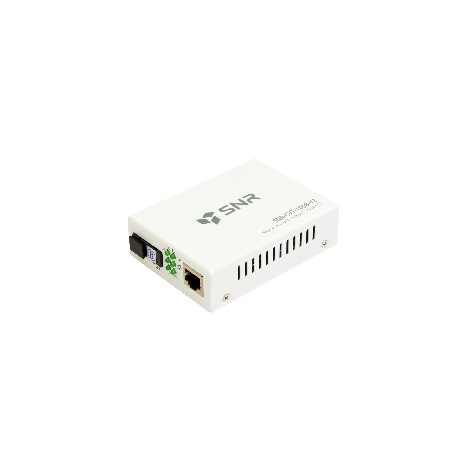 Медиаконвертер  10/100-Base-T / 100Base-FX, Tx/Rx: 1310/1550нм, V2
