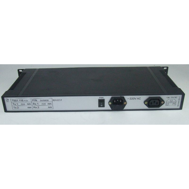 Мультиплексор модульный оптический 4x E1 + Gigabit Ethernet 1000BASE-T + 4x RS-485