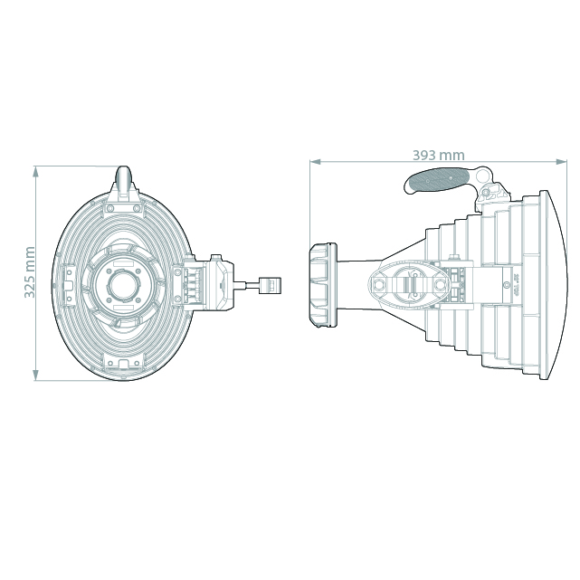 Асимметричная лучевая антенна RF elements HG3-TP-A20-30 5GHz 20.5dBi