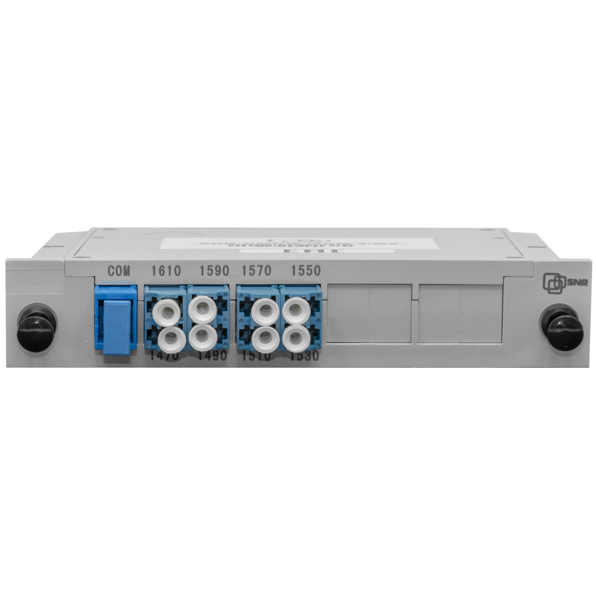 Мультиплексор CWDM одноволоконный 4-канальный (trx:1610-1550, 1470-1530), в пластиковом слоте