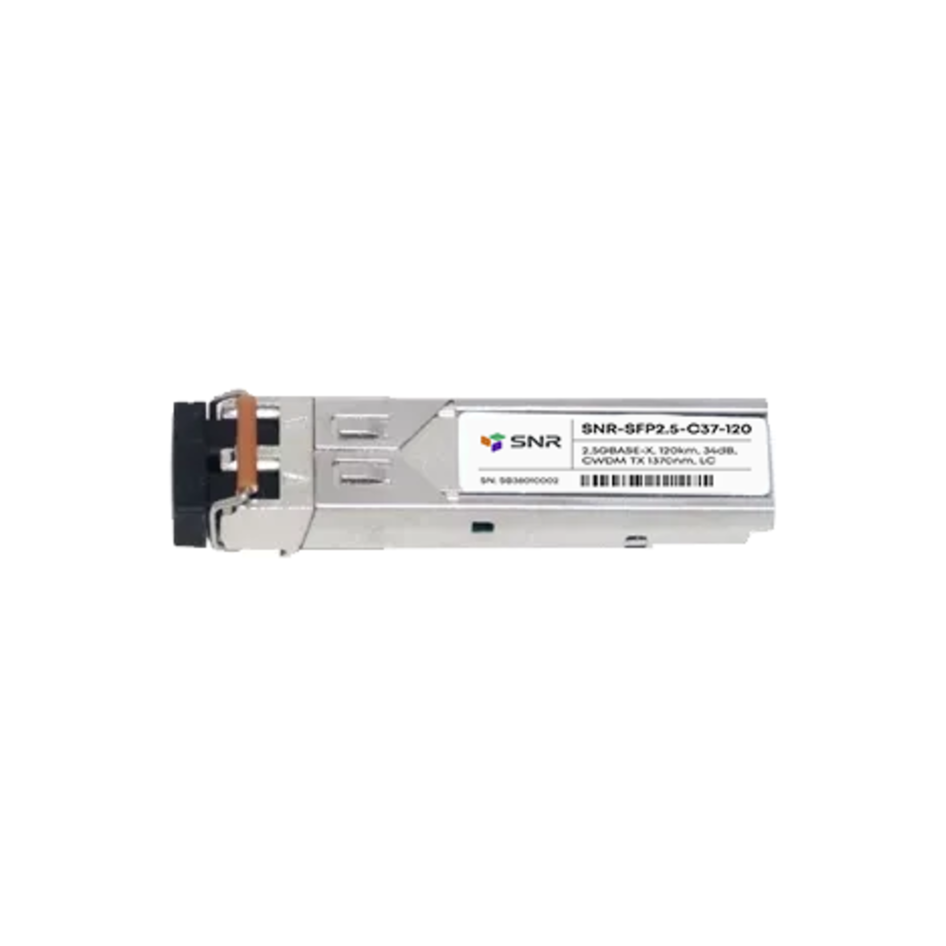 Модуль SFP 2.5G CWDM оптический, дальность до 120км  (34dB), 1370нм
