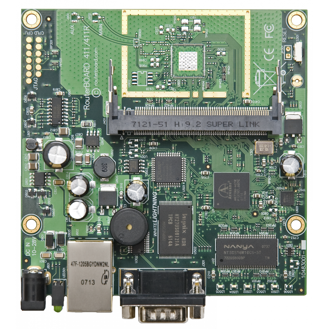 Радиомаршрутизатор 6GHz MikroTik RB/411AH&SNR-WM-64m MIMO2*2 N-Type