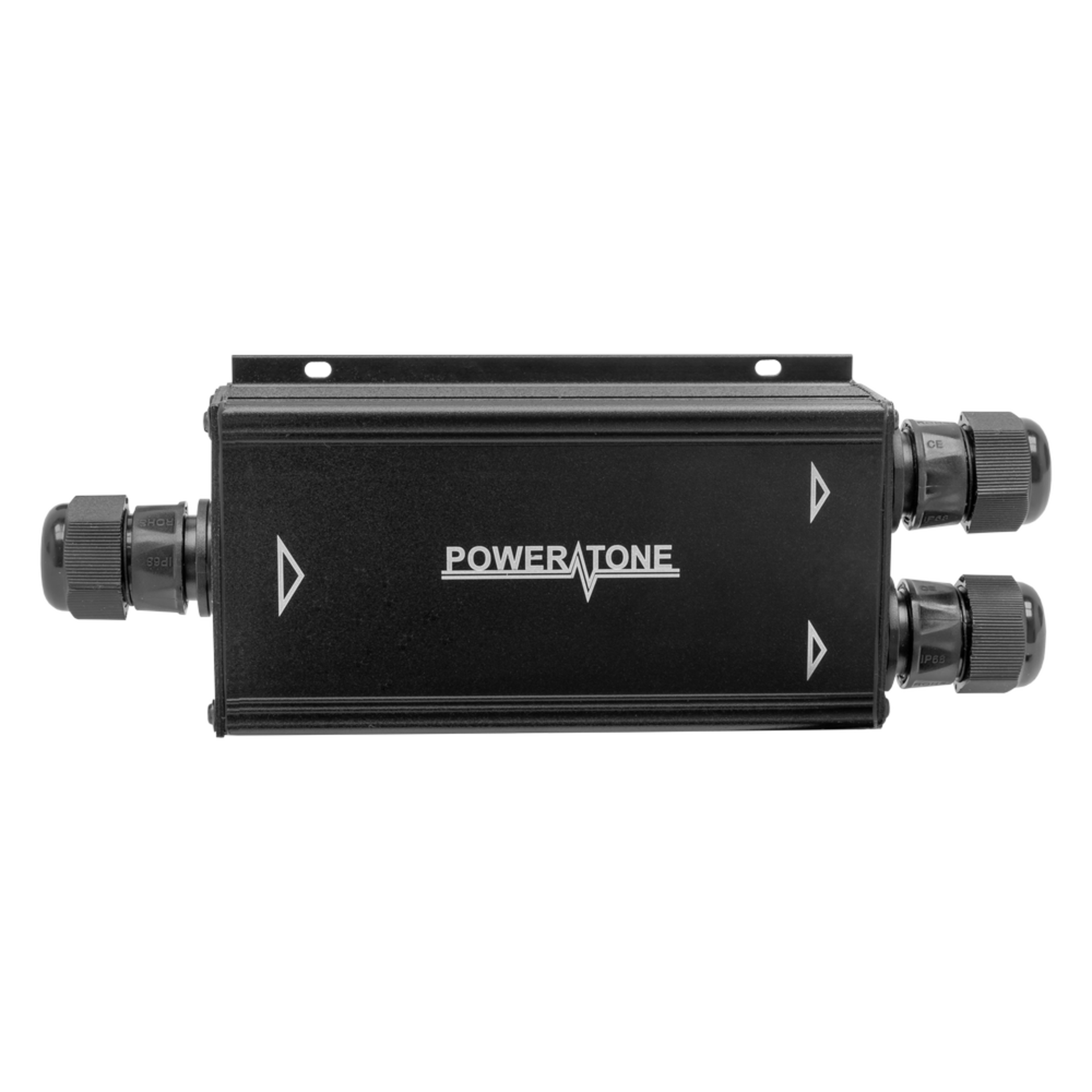Уличный PoE удлинитель/коммутатор Ethernet PEXT-WP 1/2 10/100/1000BASE-TX, 1x802.3af/at/bt, 2x802.3af/at