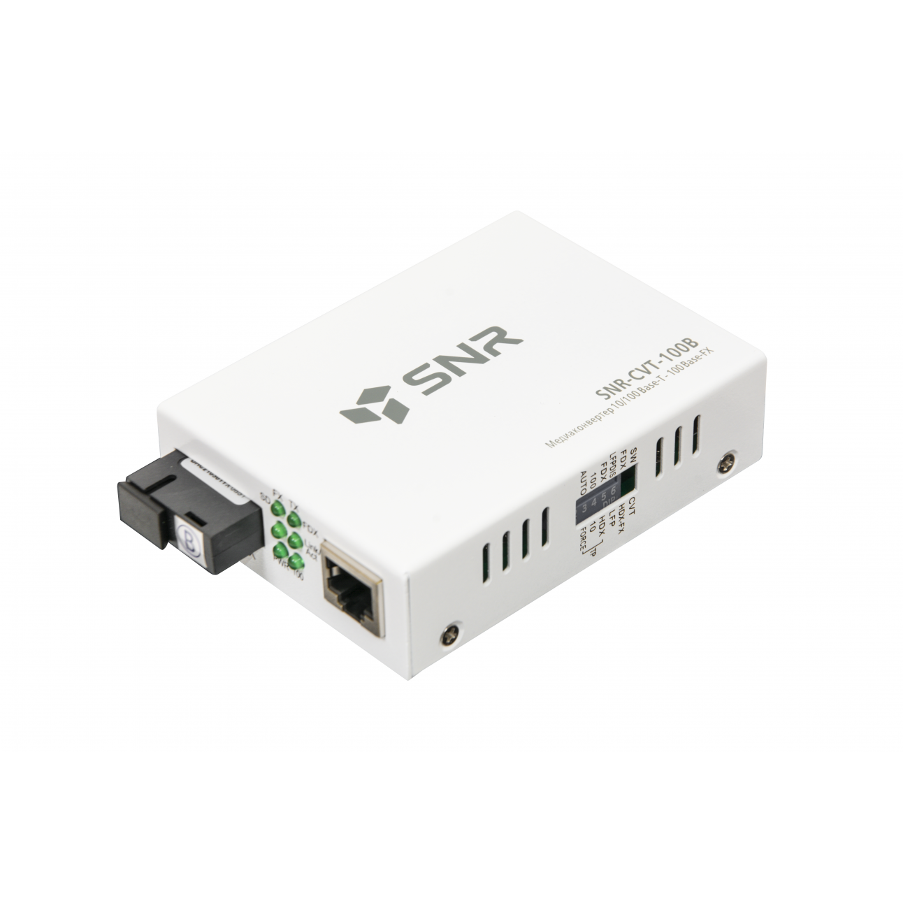 Медиаконвертер  10/100-Base-T / 100Base-FX, Tx/Rx: 1550/1310нм