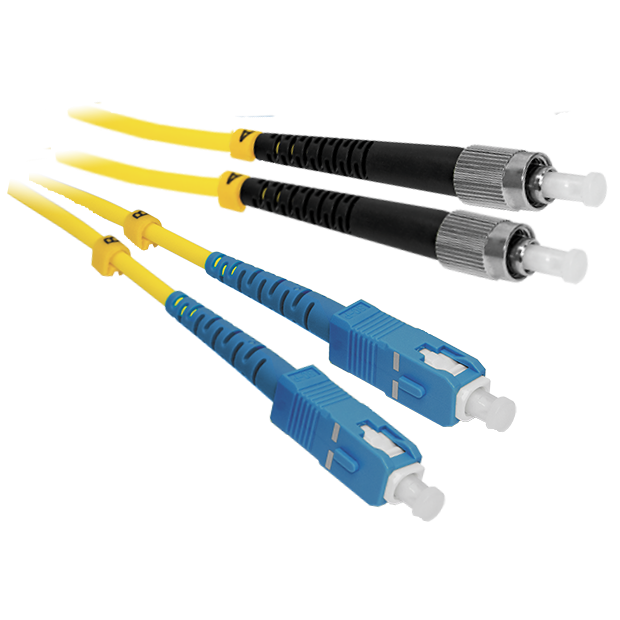 Патчкорд оптический FC/UPC-SC/UPC SM Duplex 3метра