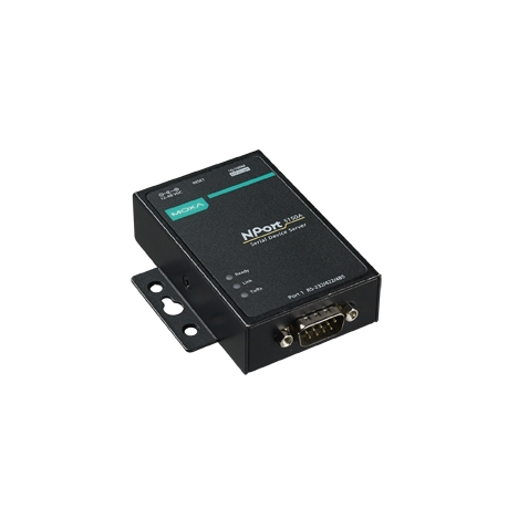 NPort 5130A-T 1-портовый усовершенствованный асинхронный сервер RS-422/485 в Ethernet с расширенным диапазоном температур MOXA