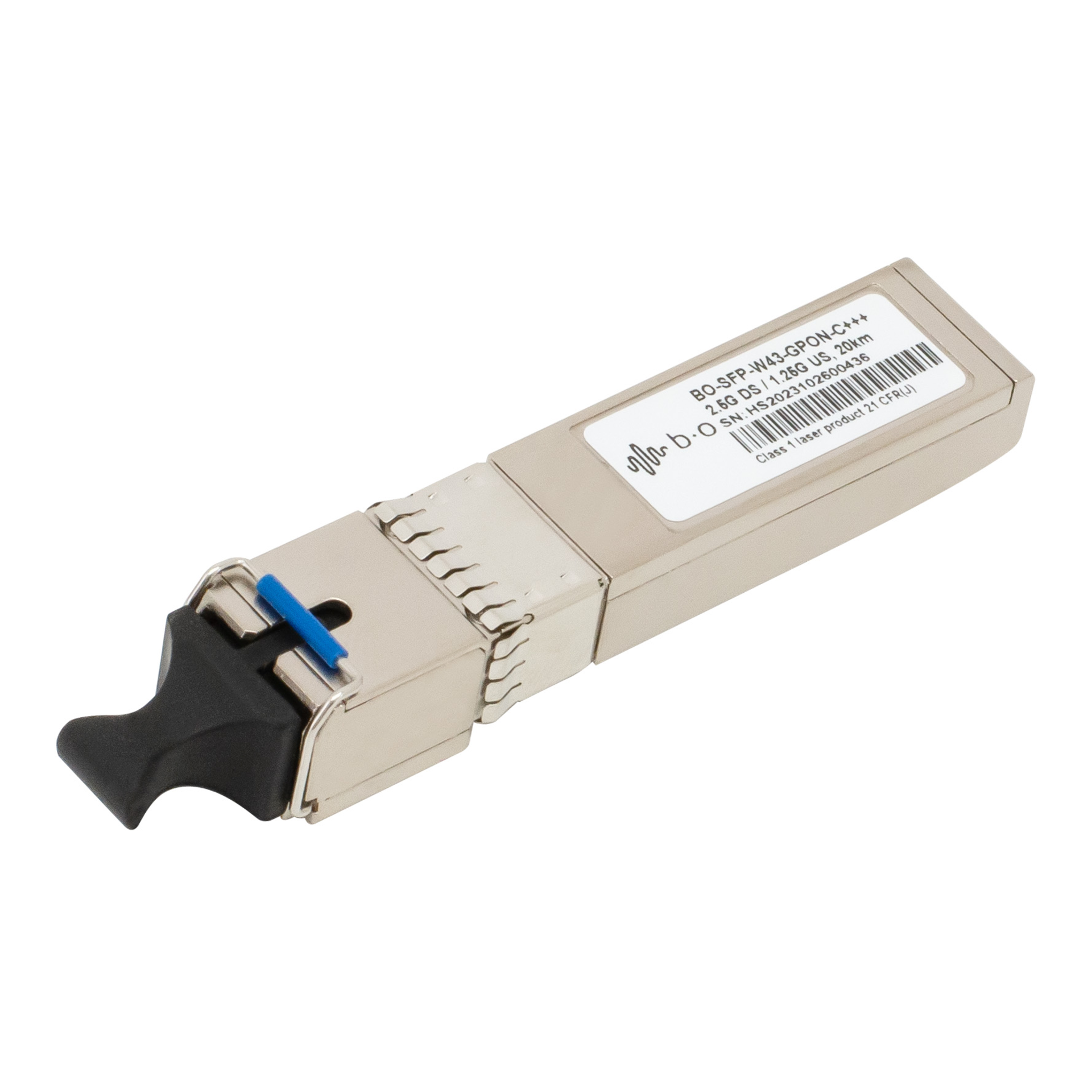 Модуль SFP WDM GPON, дальность до 20км, Tx/Rx: 1490/1310нм