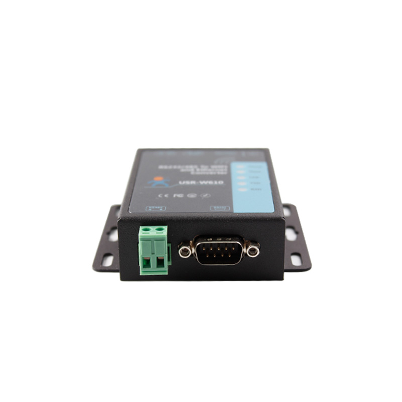 Конвертер интерфейсов RS232/RS485 в WiFi/Ethernet TCP/IP, металл корпус, блок питания