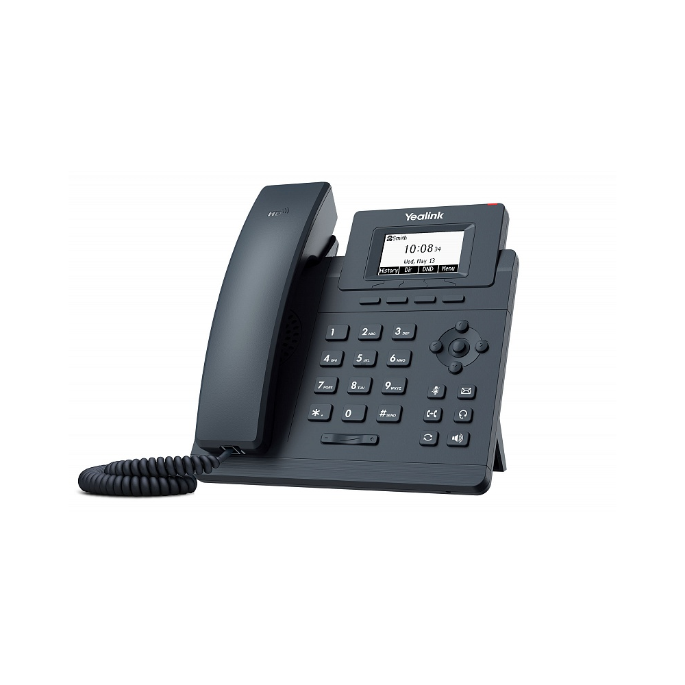 IP-телефон Yealink SIP-T30, 1 аккаунт, БП
