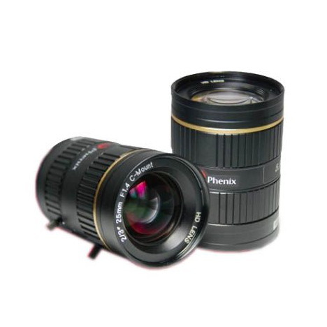 Объектив FM1214-5M 5.0MP, 12мм, F1.4, C, 2/3, ручная диафрагма