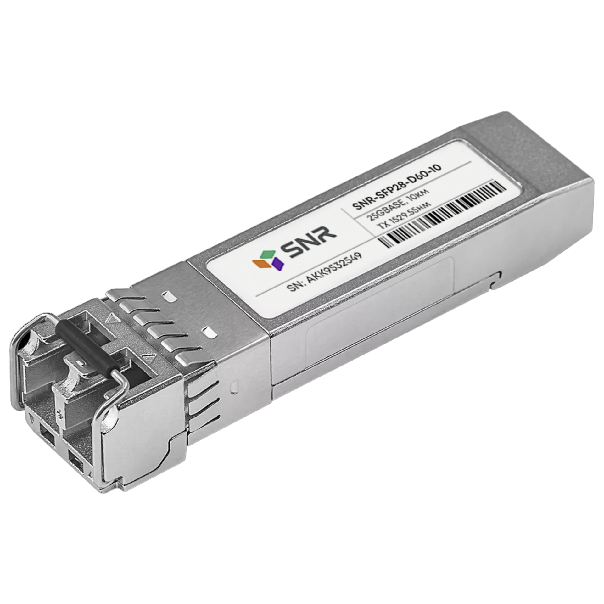 Модуль SFP28, 25GBASE, DWDM,  разъем LC, дальность до 10км, 1529.55нм