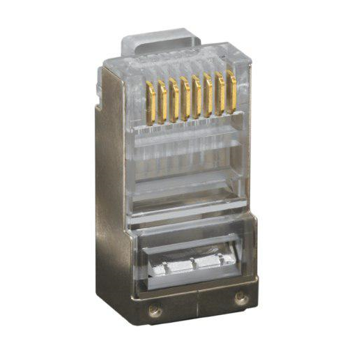 Коннектор RJ-45s  8P8C  cat.5e экранированный (100 шт)