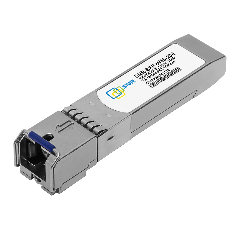 Модуль SFP оптический, дальность до 20 км (14dB), 1310нм, индустриальный