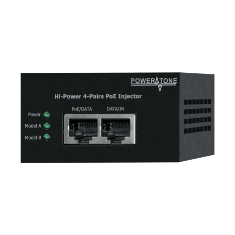 Инжектор High PoE PI-600-1 1-портовый 60W 802.3at&af 10/100/1000Mbps.