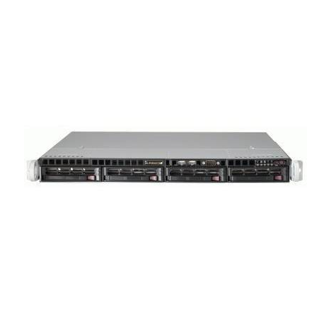 Сверхтонкий видеосервер Линия NVR-128 1U для IP-видеокамер. Количество каналов: видео - 128, аудио - 128, до 4 HDD, 1 источник питания.