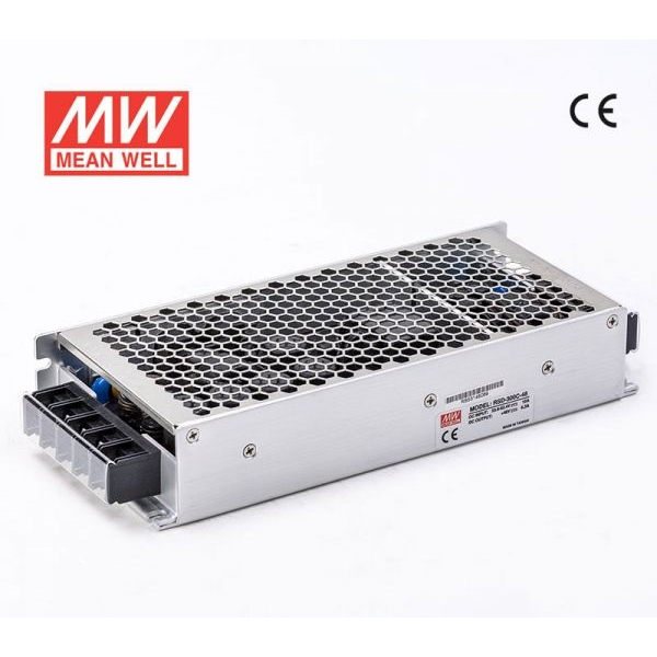 RSD-300C-48 Преобразователь: DC/DC; 300Вт; Uвх:33.6...62.4В; Uвых: 48ВDC; Iвых:6.3А, Mean Well