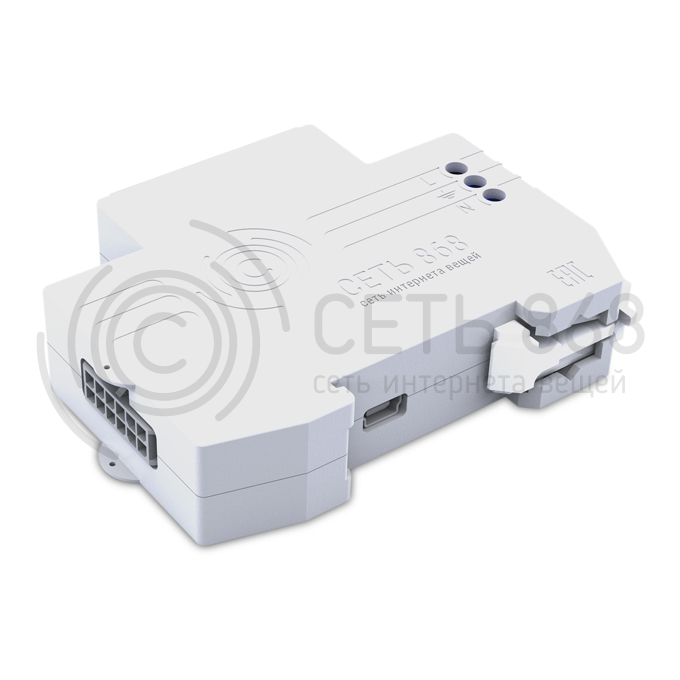 Беспроводной модем СЕТЬ868 УМКа460v2, LoraWAN, RS232/485, 2DI