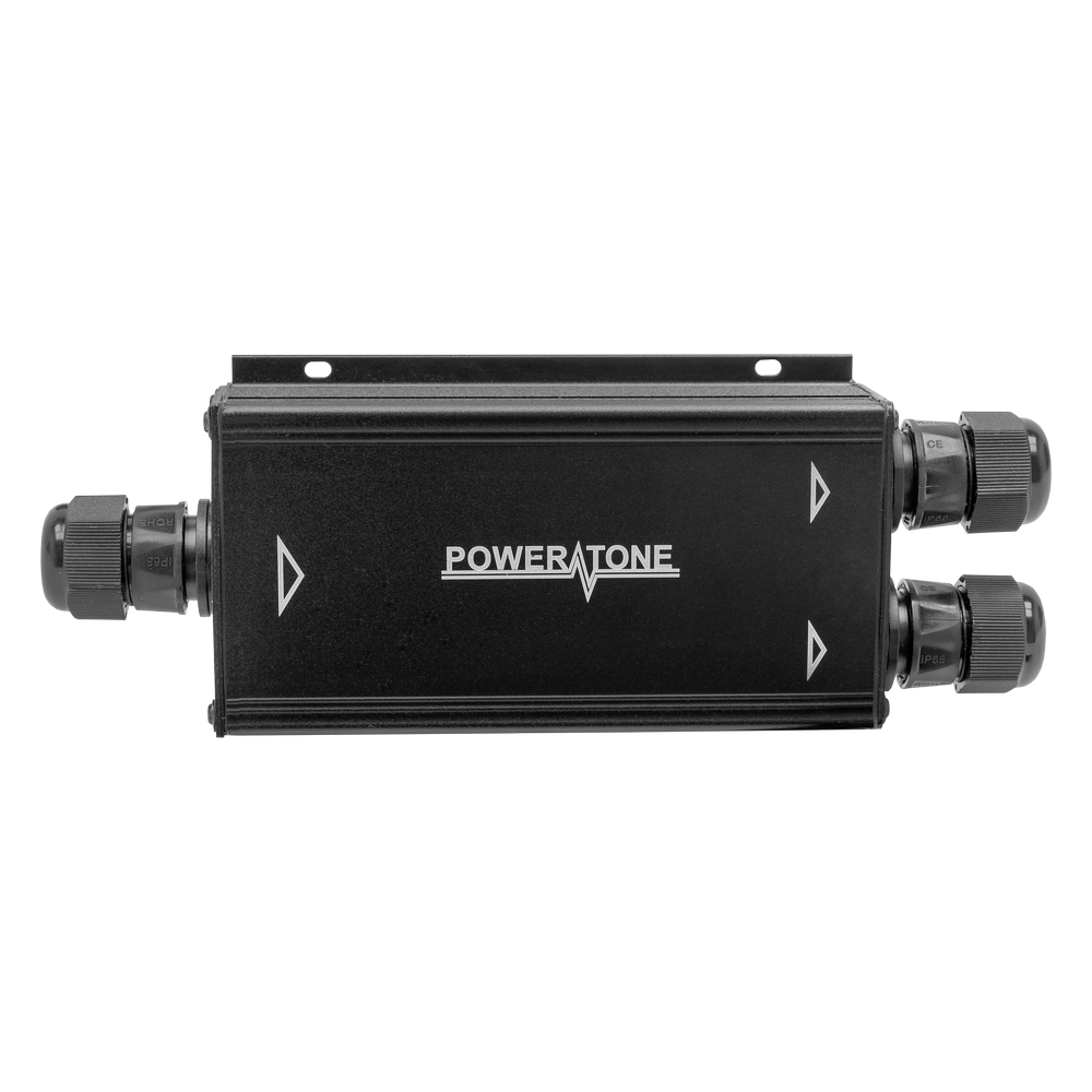 Уличный PoE удлинитель/коммутатор Ethernet PEXT-WP 1/2 10/100/1000BASE-TX, 1x802.3af/at/bt, 2x802.3af/at