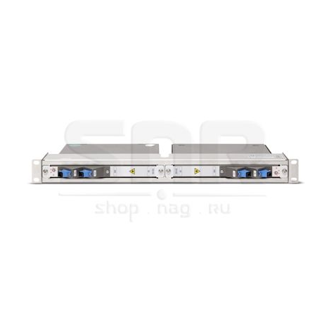 Компенсатор дисперсии Ekinops (C-диапазон 120км) в 1U 19 шасси