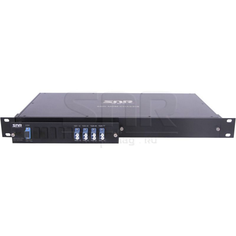 Мультиплексор DWDM одноволоконный 4-канальный в 1/2-слоте