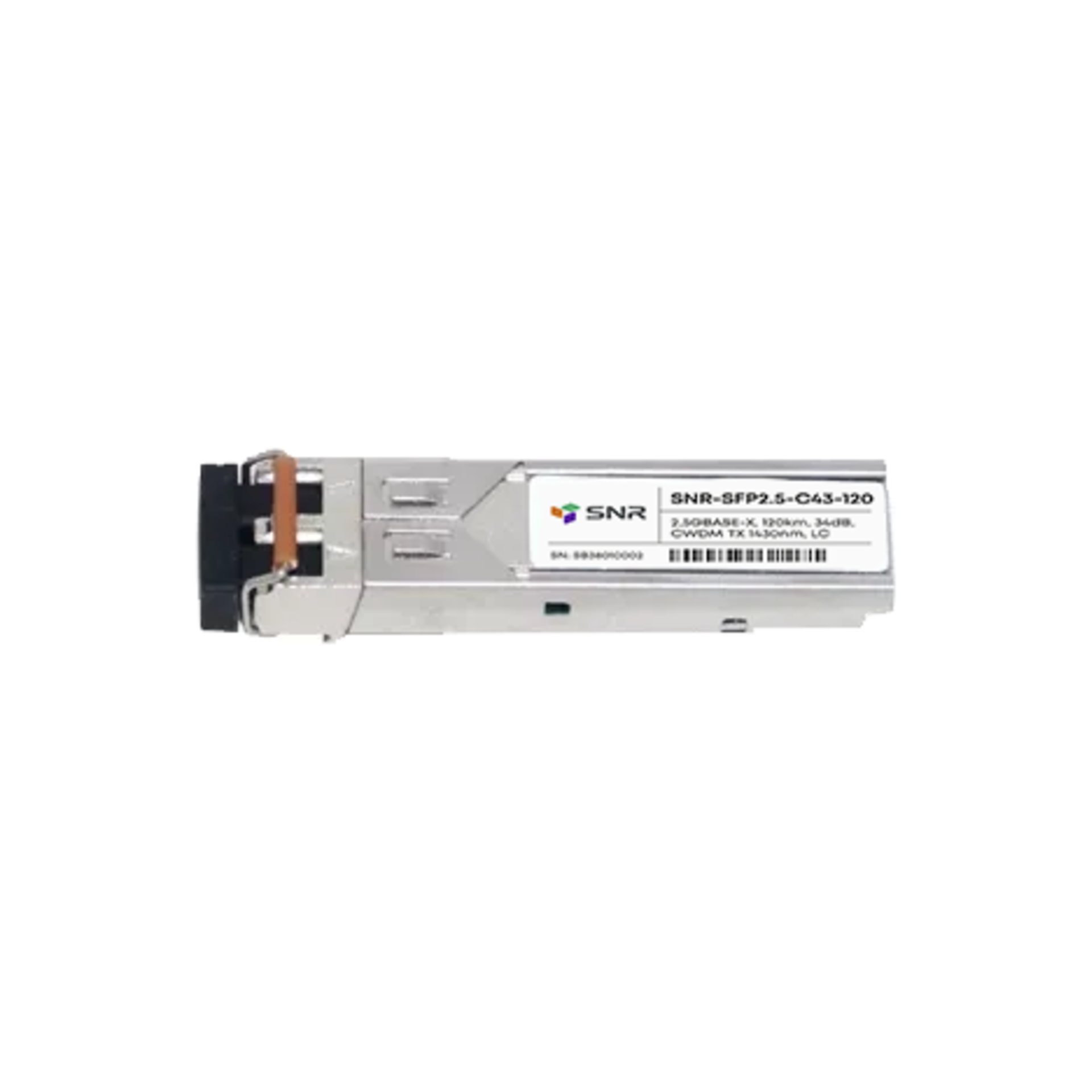 Модуль SFP 2.5G CWDM оптический, дальность до 120км  (34dB), 1430нм