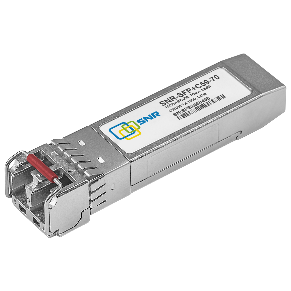 Модуль SFP+ CWDM оптический, дальность до 70км (23dB), 1590нм