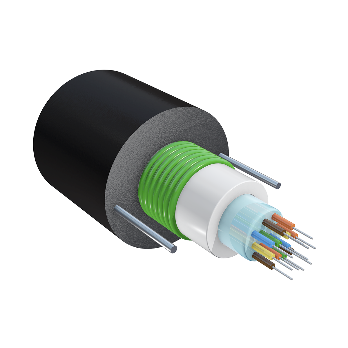 Кабель оптический SNR-FOCB-UT-0-12-C, волокно Corning SMF-28 Ultra