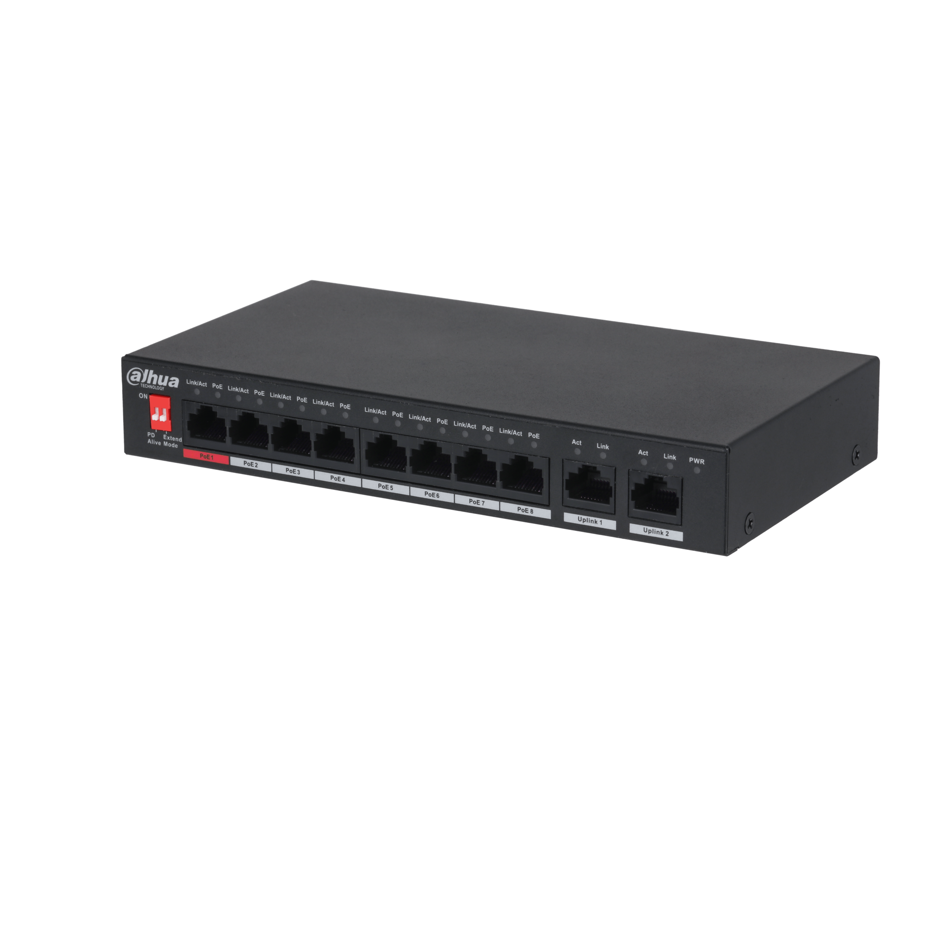 Неуправляемый 8-портовый PoE коммутатор DH-PFS3010-8ET-96