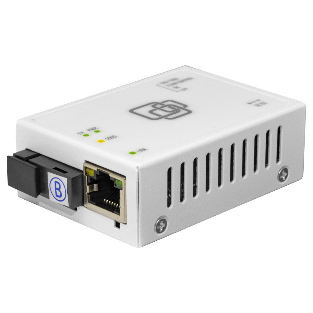 Медиаконвертер  10/100/1000-Base-T / 100/1000Base-FX, Tx/Rx: 1550/1310нм