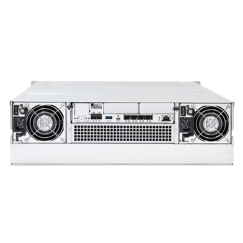 Система хранения данных Infortrend CS3016G (1xCtrl, до 16xHDD, 2xSAS12G внеш. порт, 4x16GB, 4x10G порта iSCSI)