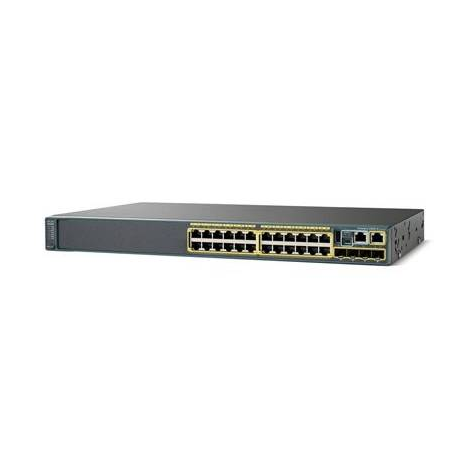 Коммутатор Cisco Catalyst WS-C2960S-24PS-L (некондиция, не работает PoE на 2 портах)