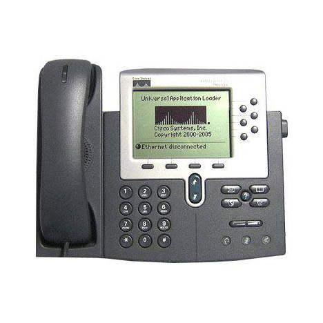 IP-телефон Cisco CP-7961G (некондиция, пятно на экране)