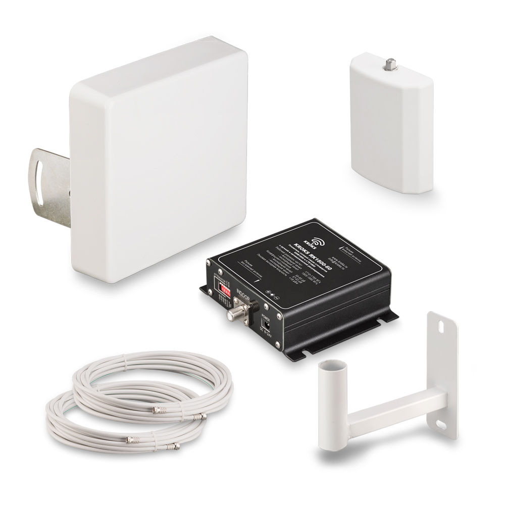 Комплект усиления сотовой связи LTE1800, GSM1800 - KRD-1800