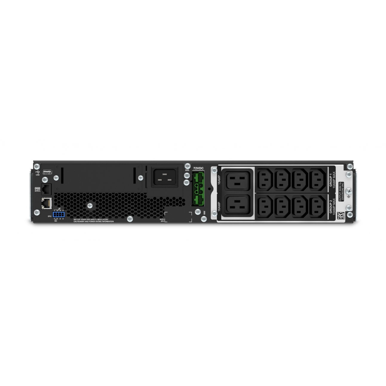Источник бесперебойного питания APC Smart-UPS SRT 2200 ВА 230 В, стоечное исполнение