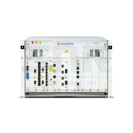 Модульное шасси Ekinops 360 19 7U с двадцатью модульными слотами и платой управления