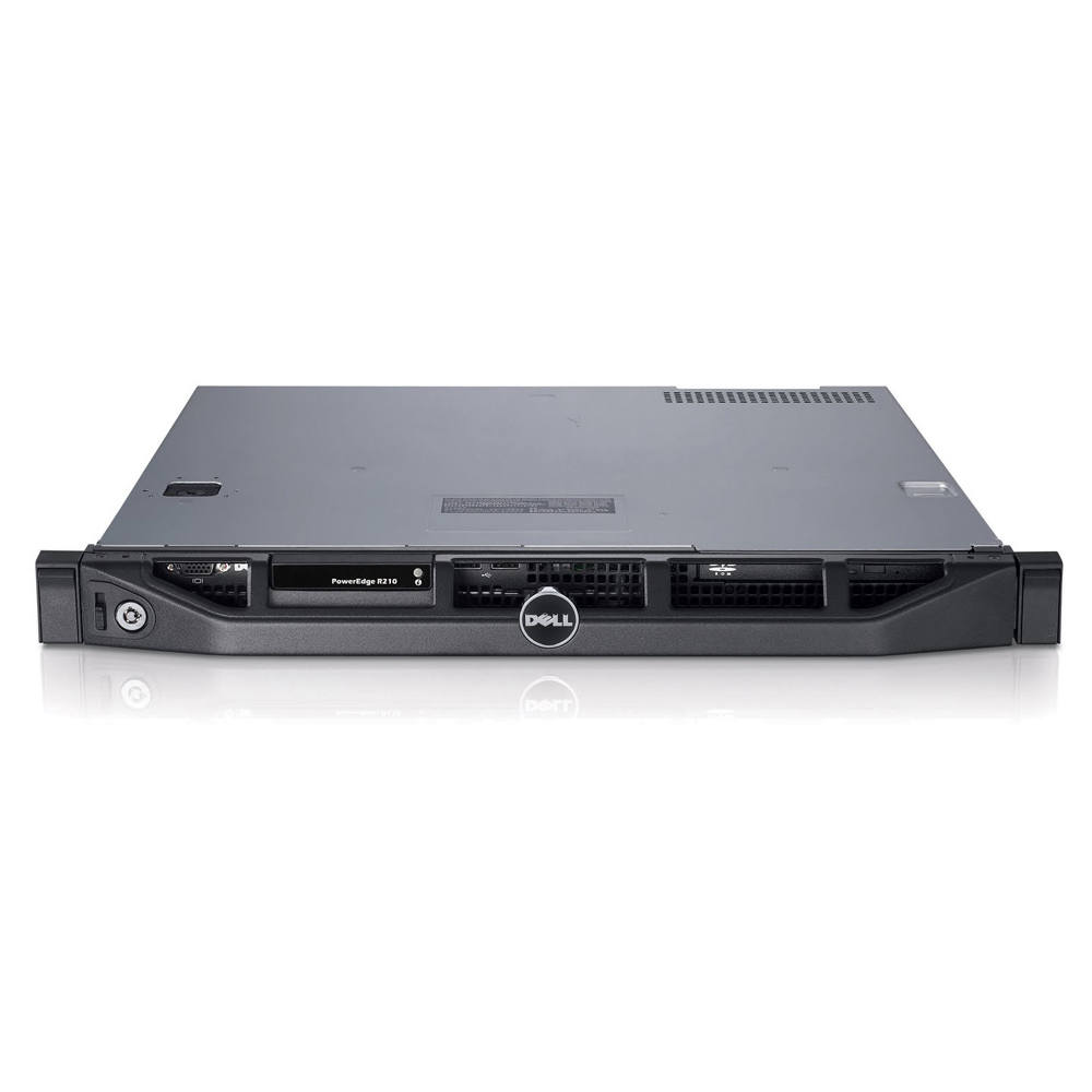 Сервер Dell PowerEdge R210II, 1 процессор Intel Xeon E3-1220 3.1GHz, 8GB DRAM