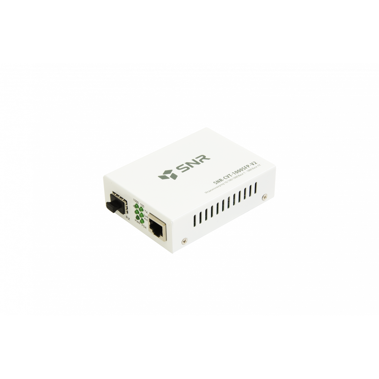 Медиаконвертер  10/100/1000-Base-T / 1000Base-FX с SFP-портом