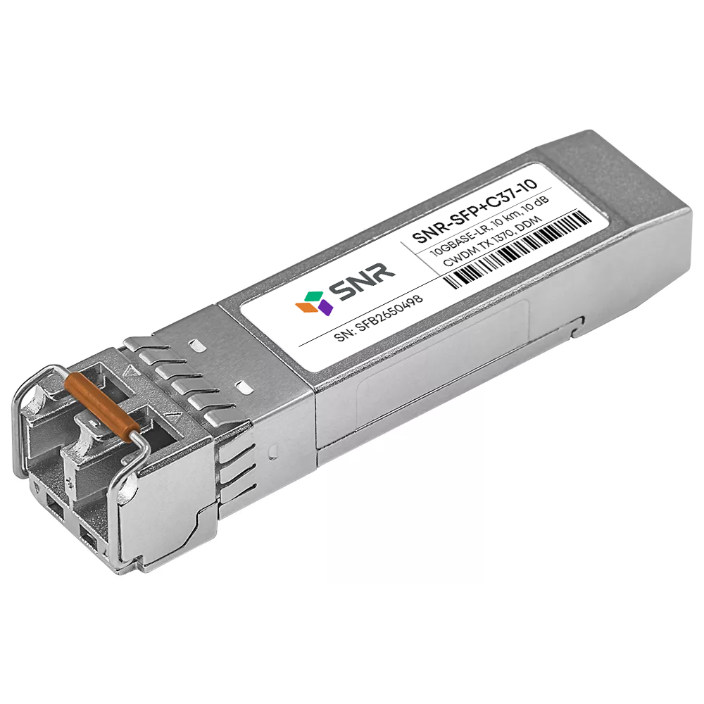 Модуль SFP+ CWDM оптический, дальность до 10км (10dB), 1370нм