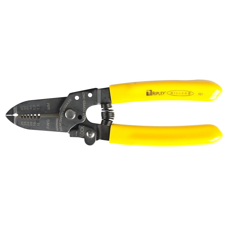 Стриппер MILLER Multi-Wire 821 для удаления оболочки кабеля (0.4…1.3 мм)