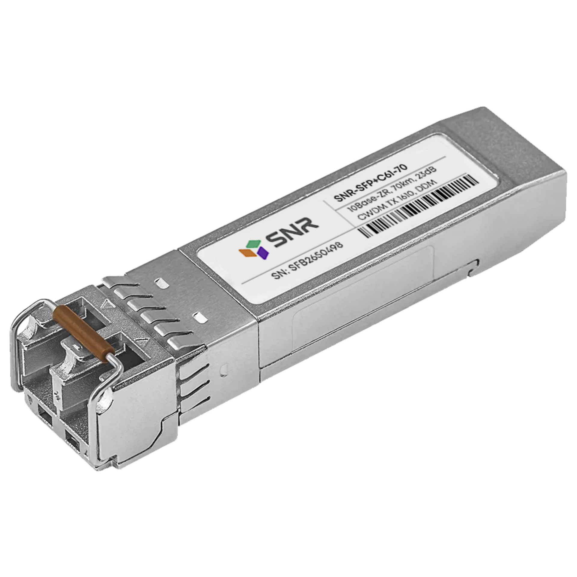 Модуль SFP+ CWDM оптический, дальность до 70км (23dB), 1610нм