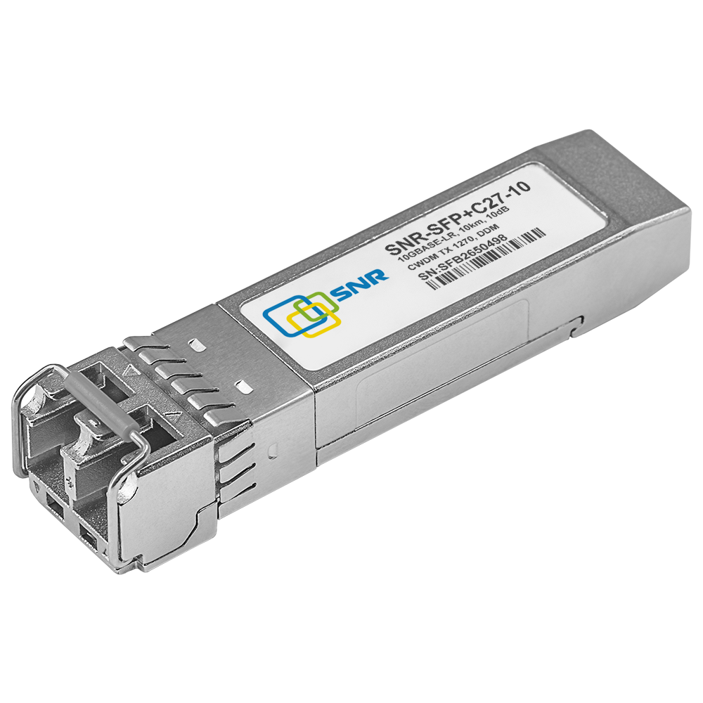 Модуль SFP+ CWDM оптический, дальность до 10км (10dB), 1270нм