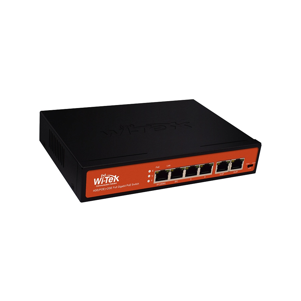 Коммутатор неуправляемый Wi-Tek PS305G v2