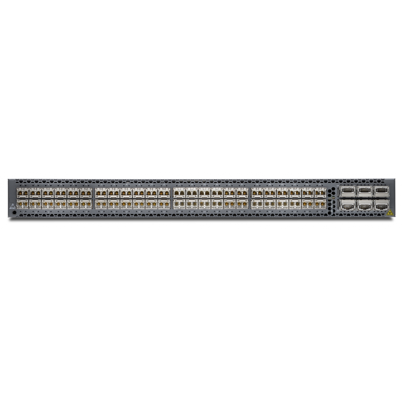 Маршрутизатор Juniper ACX5048, 48 SFP+/SFP ports, 6 QSFP ports, redundant fans and AC power supplies