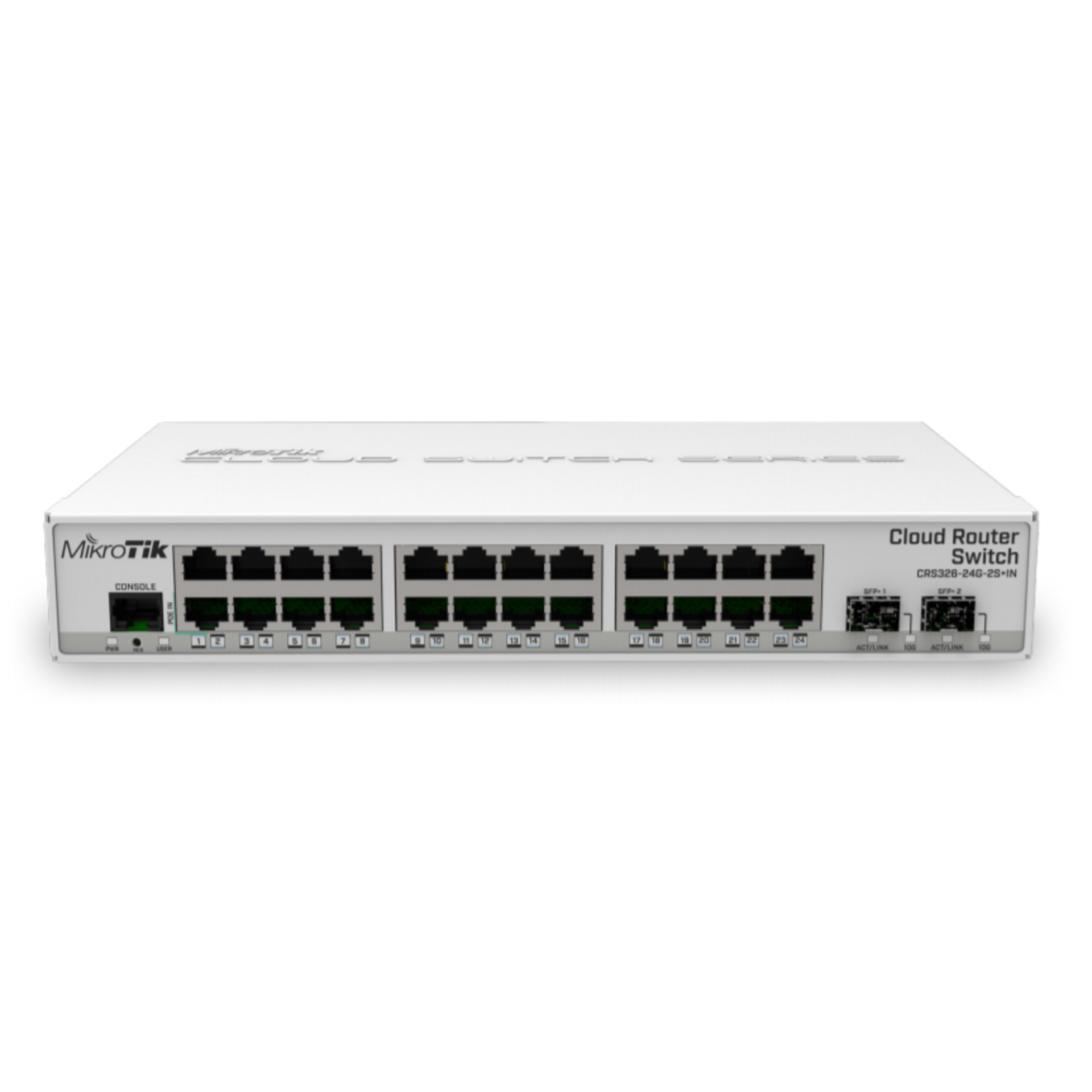Коммутатор Cloud Router Switch Mikrotik CRS326-24G-2S+IN