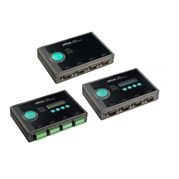 Nport 5410 4-портовый асинхронный сервер RS-232 в Ethernet MOXA