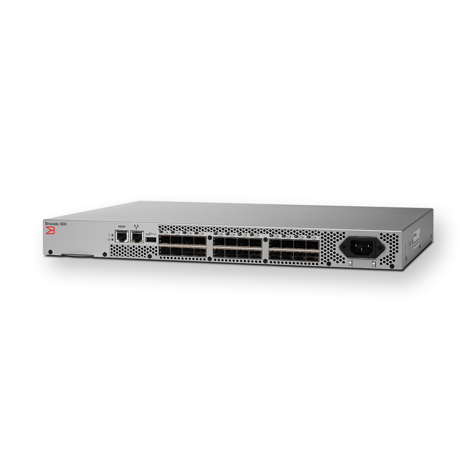 Коммутатор Brocade 300 FC, 24 активных портов