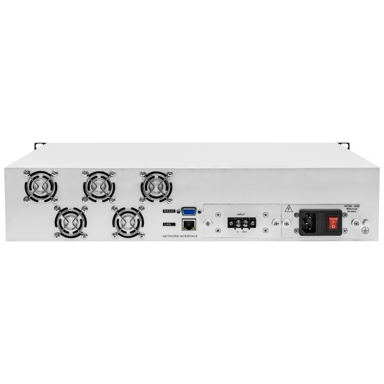 Оптический усилитель VERMAX для сетей КТВ, 2 входа, 8*23dBm выходов, WDM фильтр PON