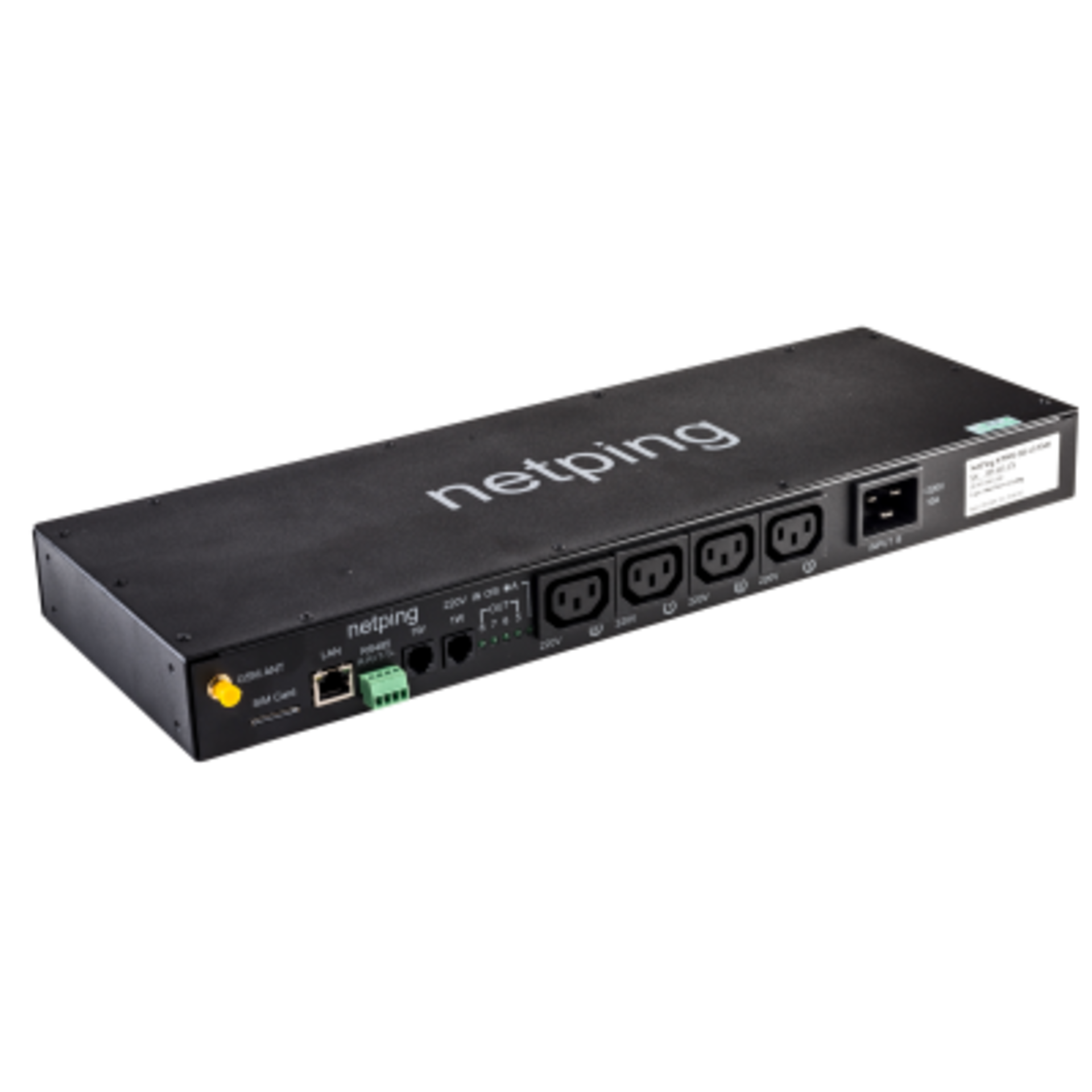 Устройство NetPing 8/PWR-220 v4/SMS