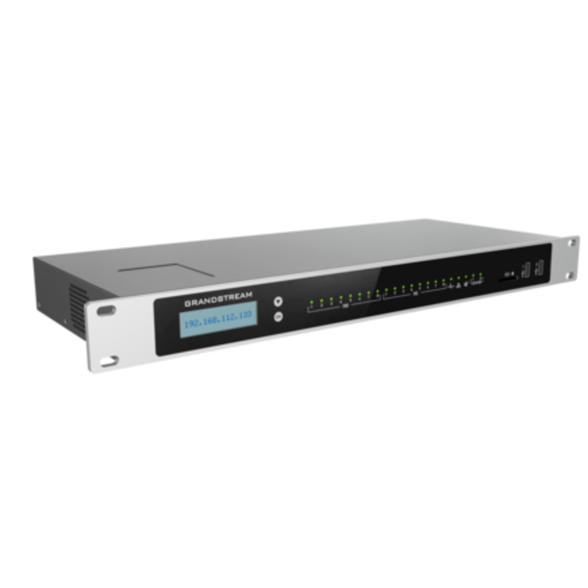 Grandstream UCM6308 - IP ATC. До 3000 абонентов/450 одновременных вызовов, до 300  участников в конф., 8xFXS, 8xFXO, 1xWAN, 1xLAN