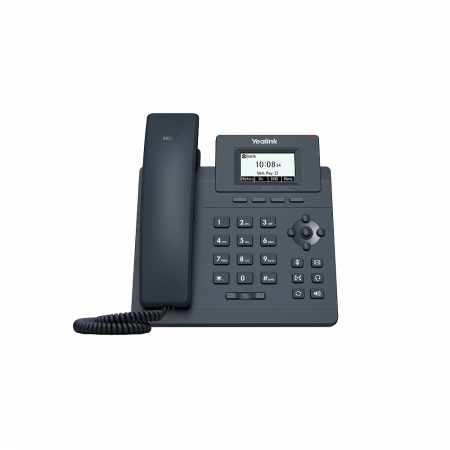 IP-телефон Yealink SIP-T30, 1 аккаунт, БП